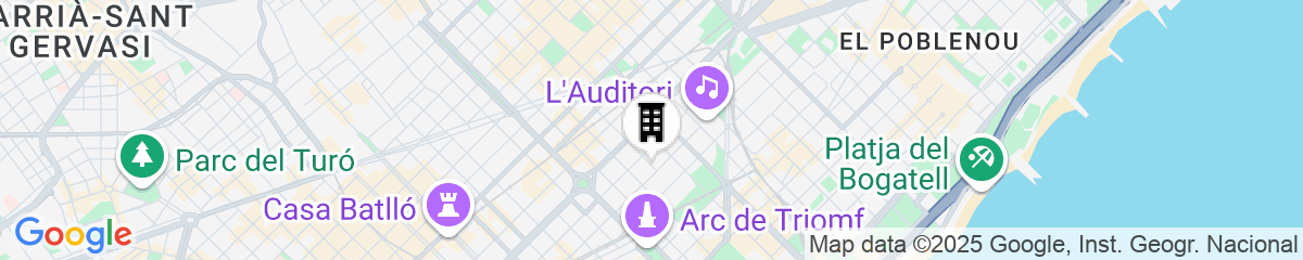 Map for AinB Sagrada Familia Apartments