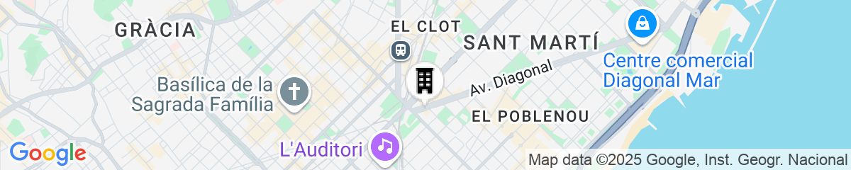 Map for The Hoxton Poblenou