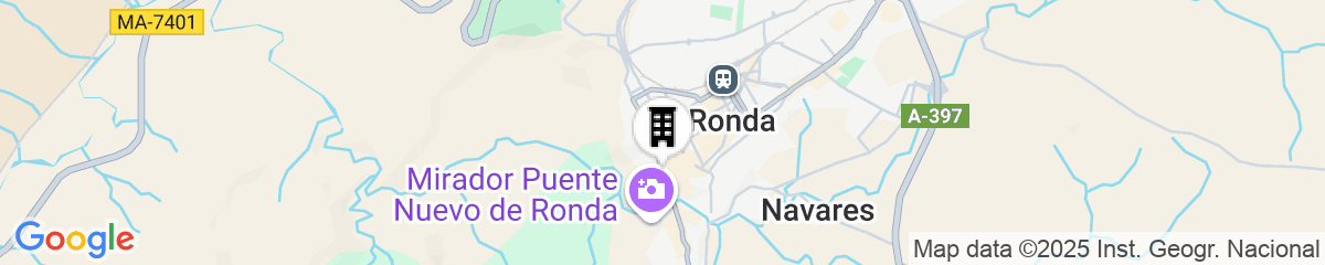 Map for Catalonia Ronda