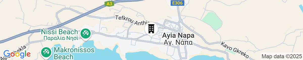 Map for Euronapa Hotel