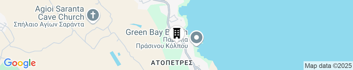 Map for Adelais Bay Hotel