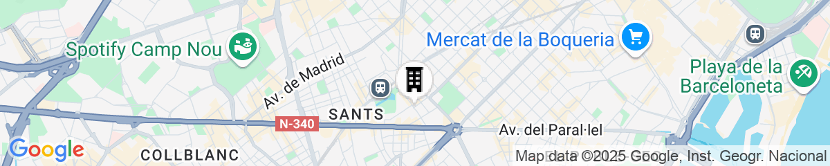 Map for  Limehome Barcelona Rector Triadó