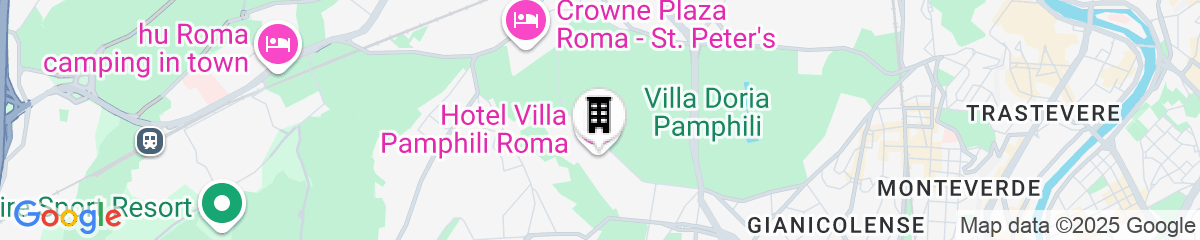 Map for Hotel Villa Pamphili Roma