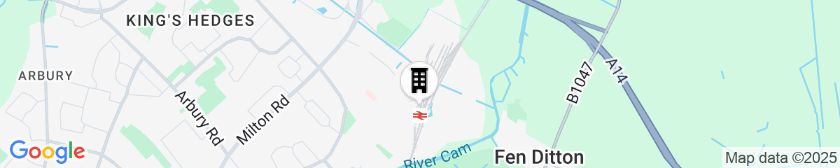 Map for Novotel Cambridge North