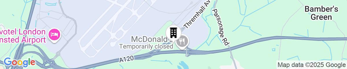Map for Holiday Inn Express London Stansted Airport by IHG