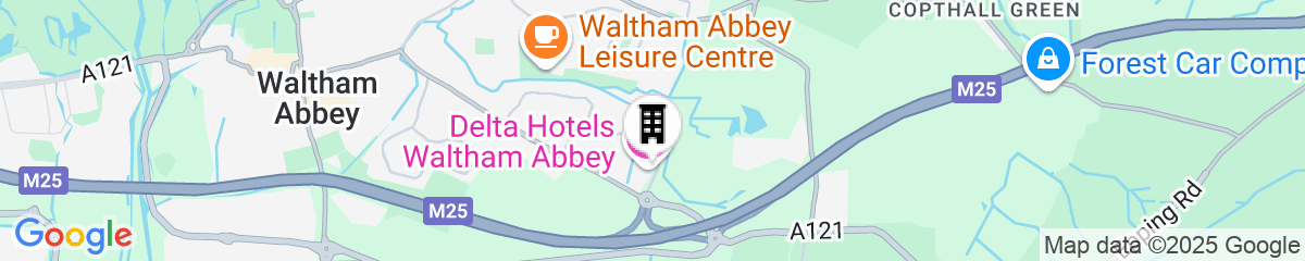 Map for Delta Hotels by Marriott Waltham Abbey
