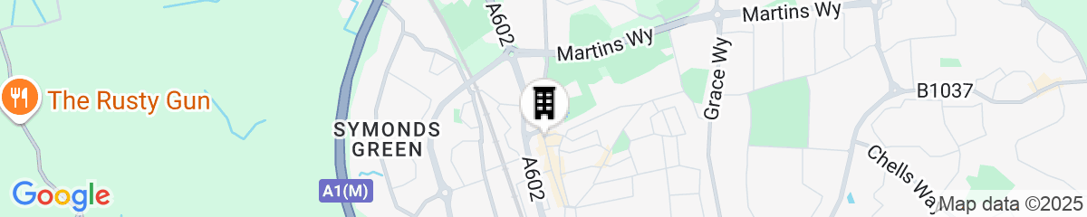 Map for Cromwell Hotel Stevenage