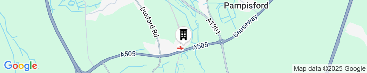 Map for The Duxford Hotel - Cambridge South M11 Jct 10