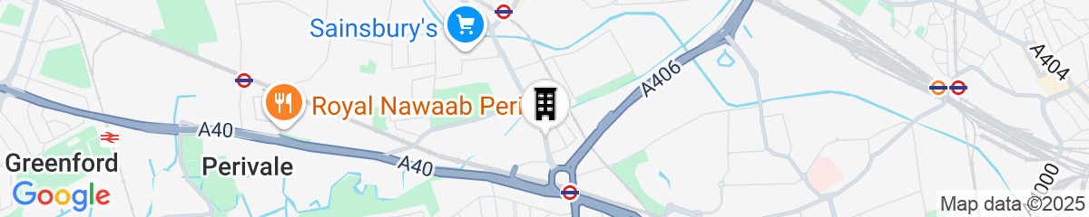 Map for The Fox & Goose Hotel