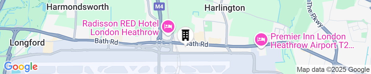 Map for Renaissance London Heathrow Hotel