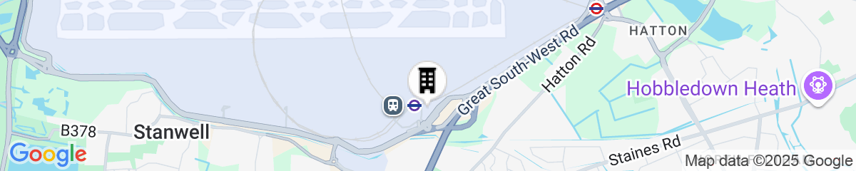 Map for Crowne Plaza London Heathrow T4 by IHG