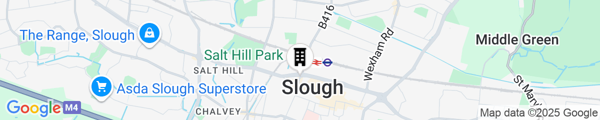Map for Moxy Slough