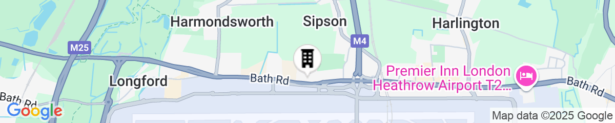 Map for Holiday Inn London Heathrow - Bath Road by IHG