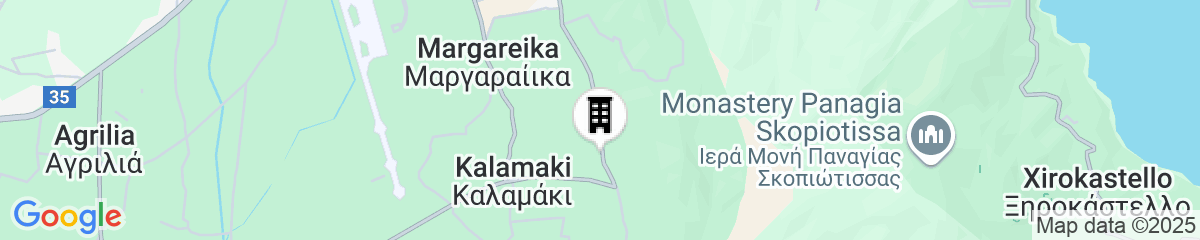 Map for Aeolos Boutique Resort and Suites