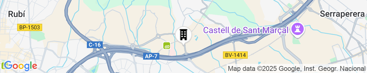 Map for Holiday Inn Express Barcelona - Sant Cugat by IHG