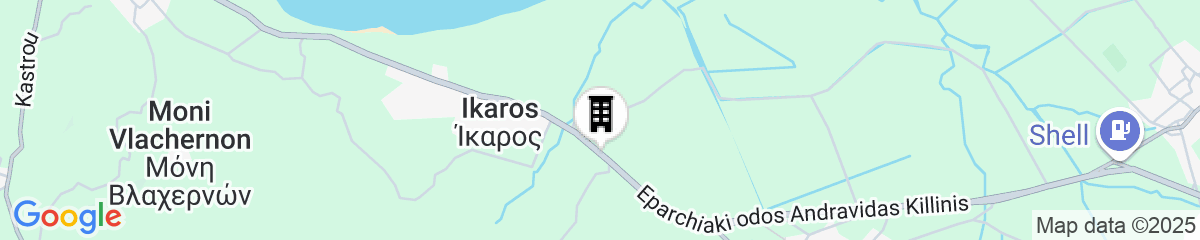 Map for Grecotel Luxme Palms, At Riviera Olympia & Aqua Park