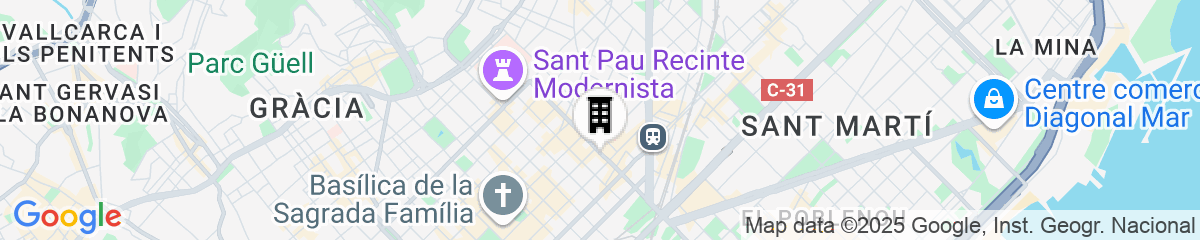 Map for Apartaments Independencia