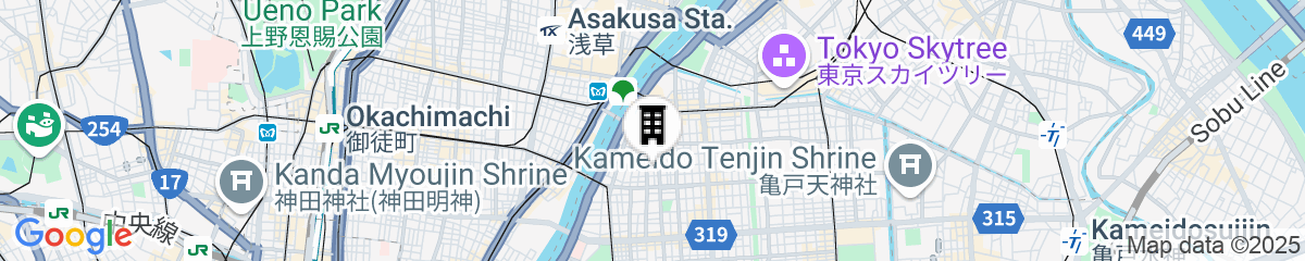 Map for KAIKA TOKYO by THE SHARE HOTELS