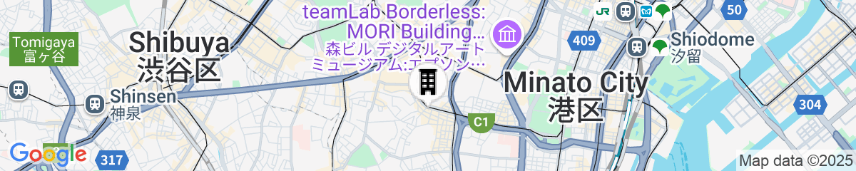 Map for THE LIVELY TOKYO AZABUJUBAN