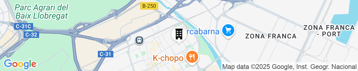 Map for AEROHOTEL BARCELONA AEROPUERTO