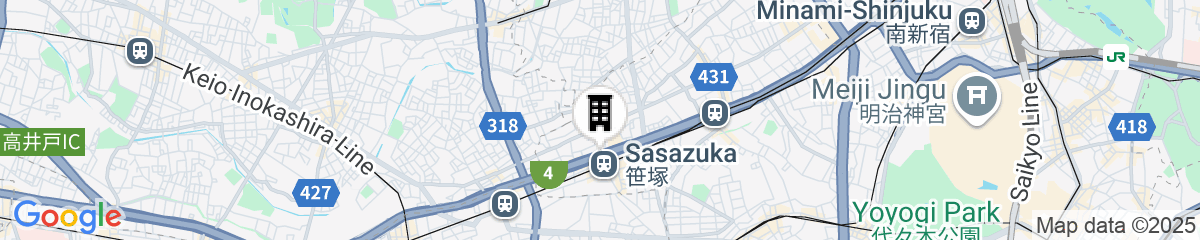 Map for KARIO Sasazuka