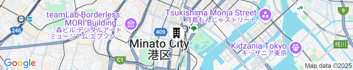 Map for HOTEL MYSTAYS PREMIER Hamamatsucho