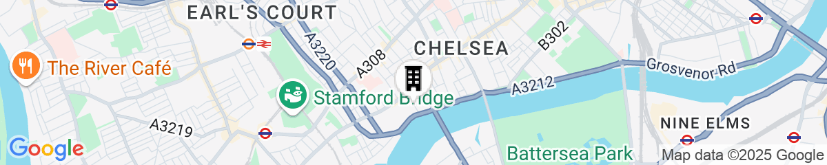 Map for Westwood House