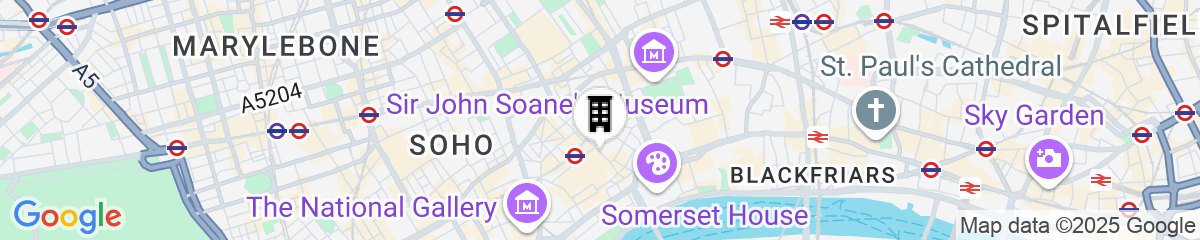 Map for NoMad London