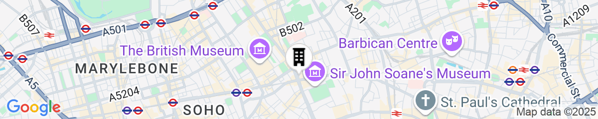 Map for L'oscar London