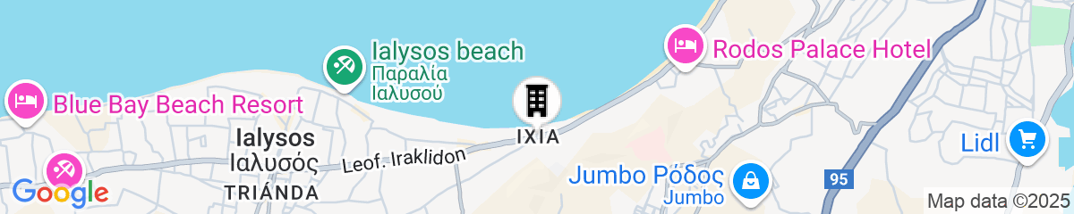 Map for Atlantica Princess Hotel