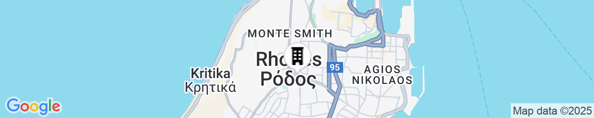 Map for Hotel Galaxias