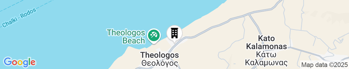 Map for Alex Beach Hotel - Bungalows