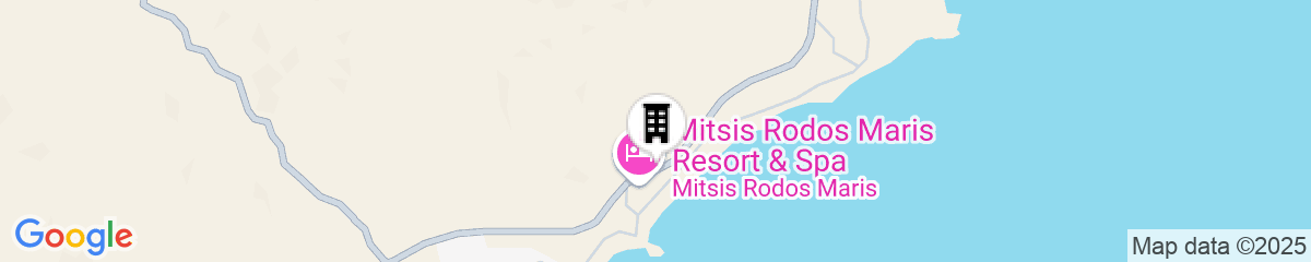 Map for Mitsis Rodos Village