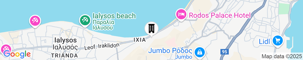 Map for Olympic Palace Resort Hotel & Convention Center
