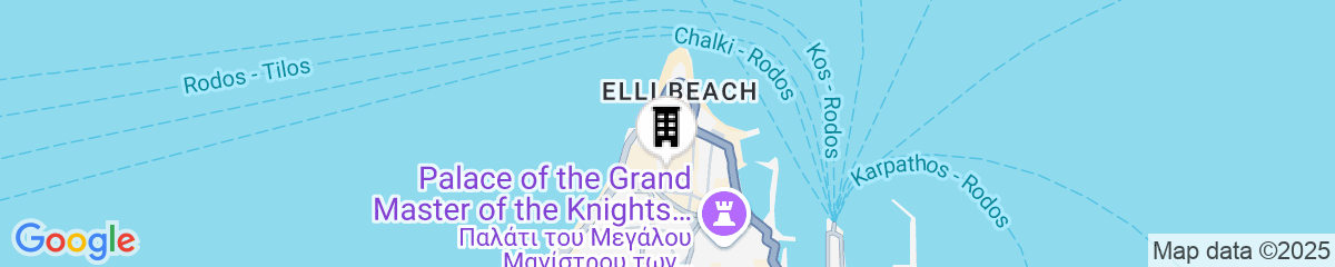 Map for Atlantis City Hotel