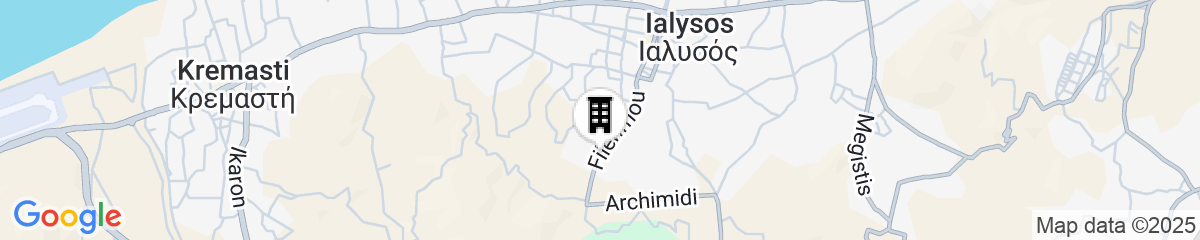 Map for Santa Helena Hotel Ialysos