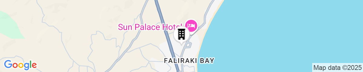 Map for Orion Hotel Faliraki