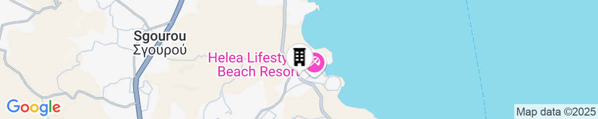 Map for Hotel Kalithea