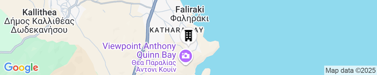 Map for Evita Resort