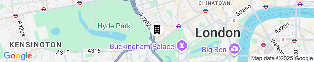 Map for Four Seasons Hotel London at Park Lane