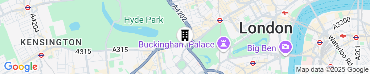 Map for The Lanesborough, Oetker Hotels