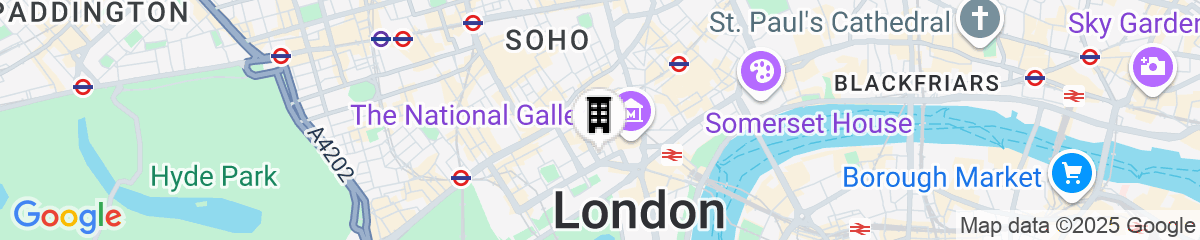 Map for Haymarket Hotel, Firmdale Hotels