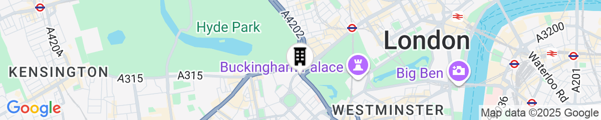 Map for The Peninsula London