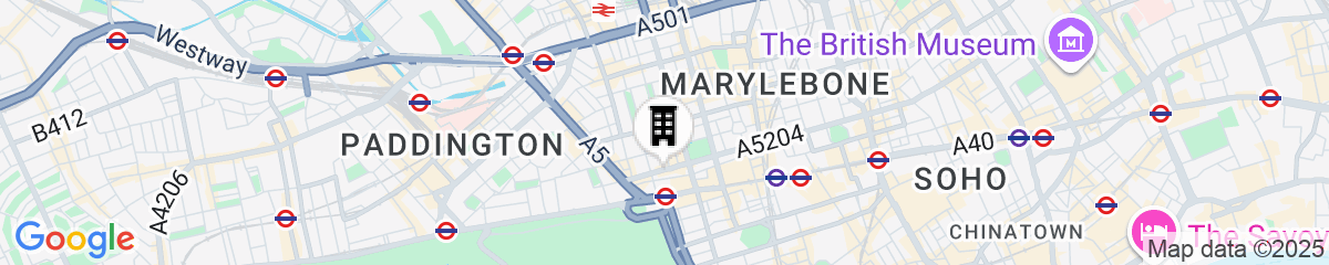 Map for The Zetter Marylebone