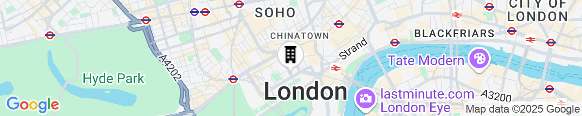 Map for Sofitel London St James