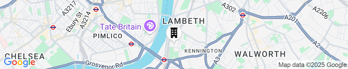 Map for Staybridge Suites London - Vauxhall by IHG