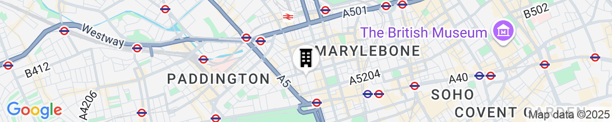 Map for The Prince Akatoki London