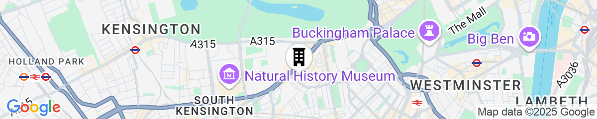 Map for Knightsbridge Hotel, Firmdale Hotels