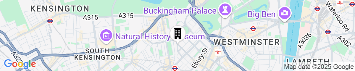 Map for 2 Chesham Hotel