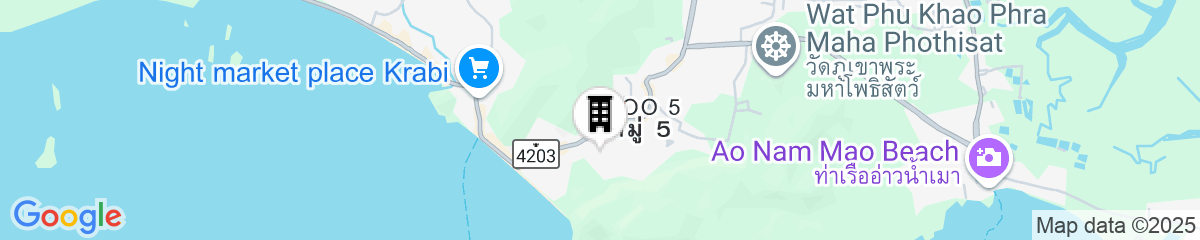 Map for Hotel Adam Krabi 